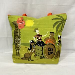 Shag Tiki Beat Tote Bag NWT Josh Agle Shag Bag MCM Polynesian Tropical Ltd Ed